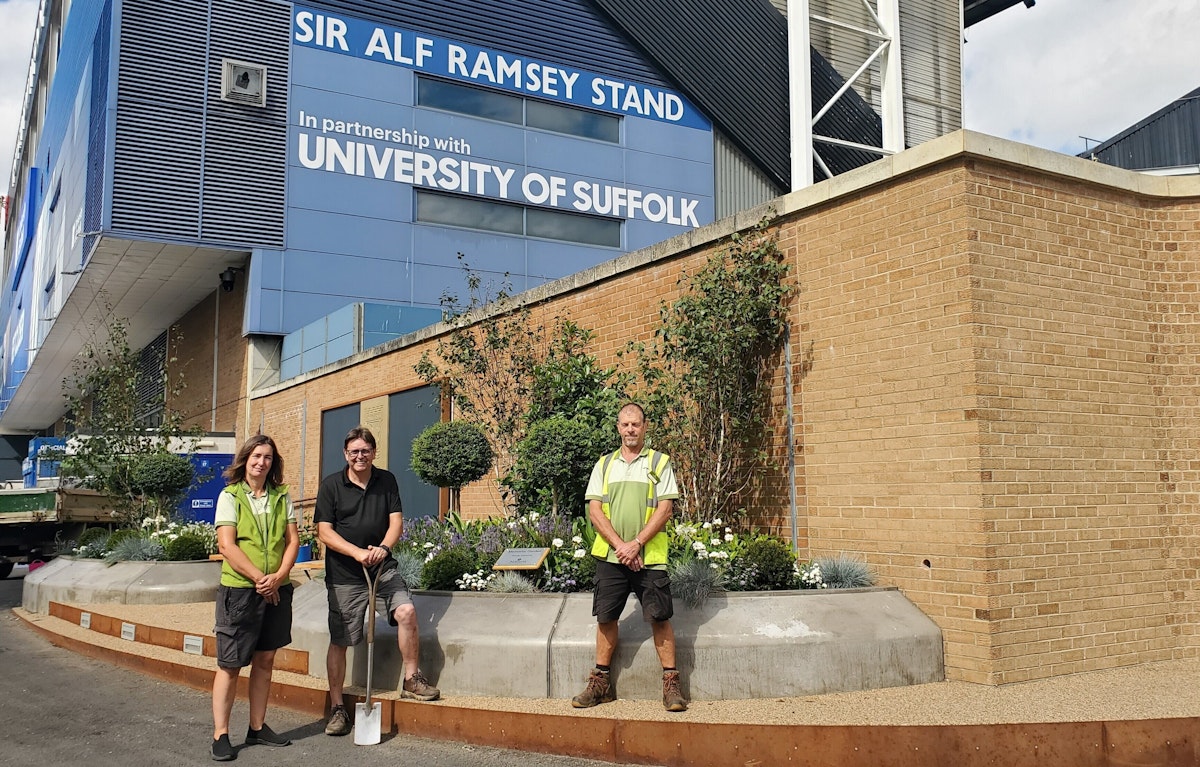 The Ipswich Town Football Club Garden of Remembrance